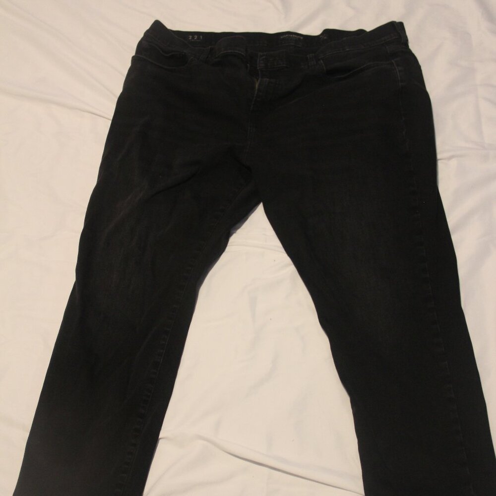 Mens Lucky Brand Jeans Black 42W 30L Black 221 Style